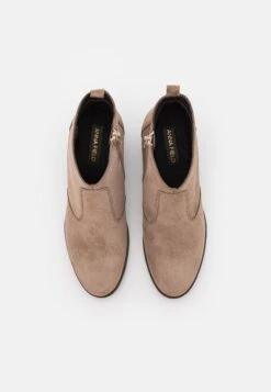 Leather - Cowboy-/Bikerlaarsjes - Taupe -Anna Field Verkoop 31439f38e4674f7495916fa4d253a286