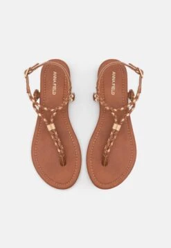 Anna Field Teensandalen - Cognac/Gold -Anna Field Verkoop 7c596d3d4dd6464c819a2b72b8deb71f