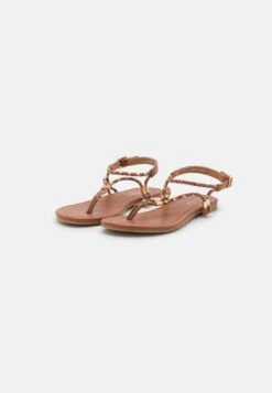 Anna Field Teensandalen - Cognac/Gold -Anna Field Verkoop 8e1d6ac5d8ec478886ba5afccecbc513