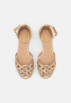 Leather- Peeptoe Ballerina'S - Gold -Anna Field Verkoop bbe8c4f5d1de4031b9b262f90de18fd5